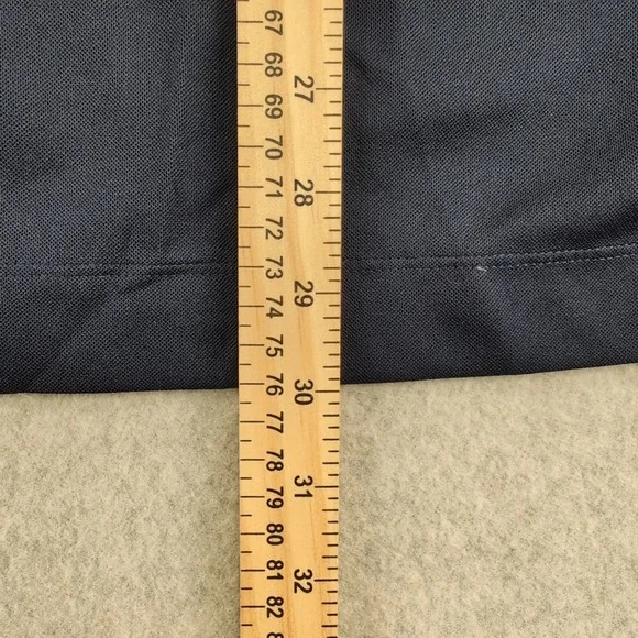 Nike Shirt Mens Large Blue Golf Polo‎ Dri-Fit Logo Swoosh Outdoor Performance - Picture 14 of 14